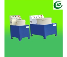 Magnetic deburring machine